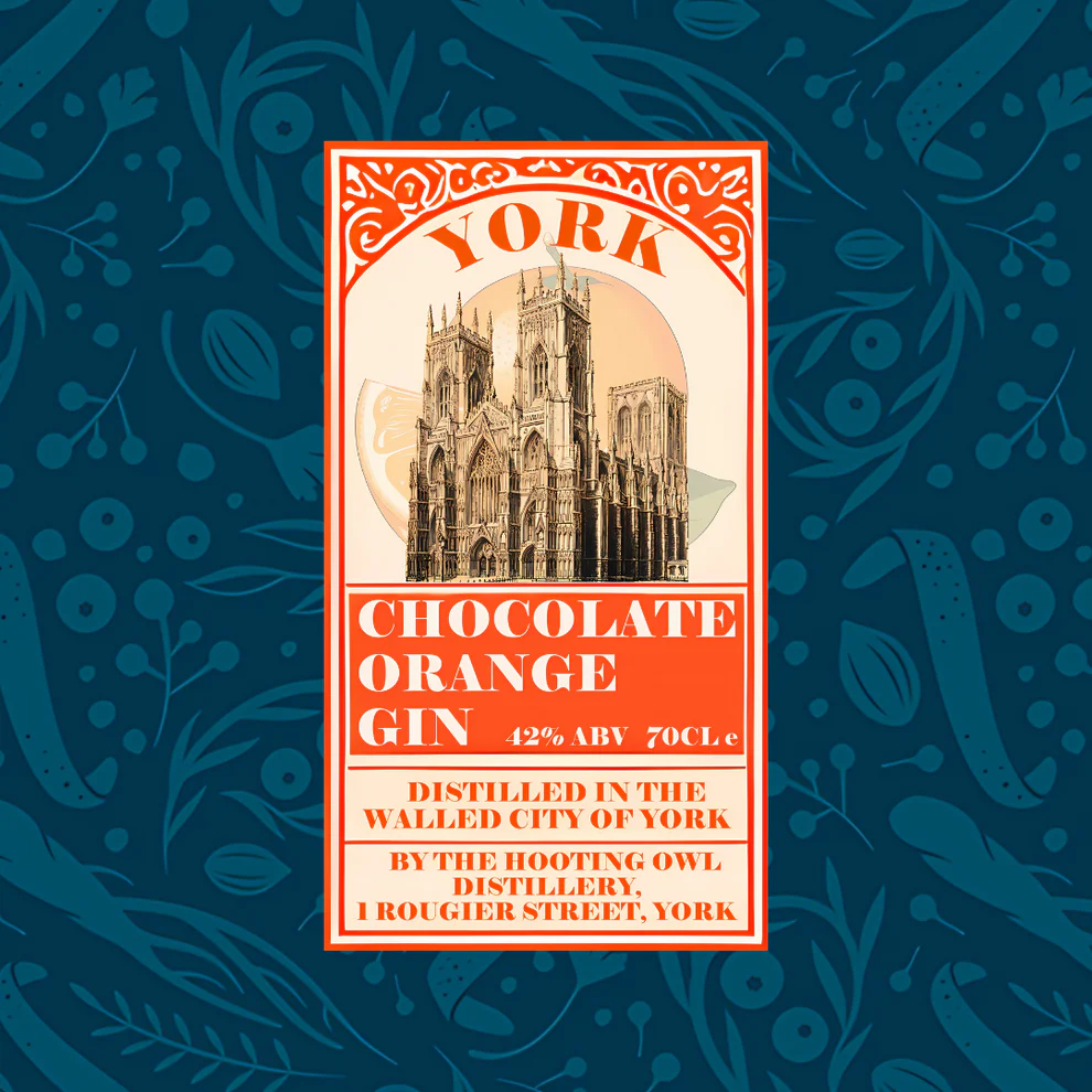 Hooting Owl Distillery's York Chocolate Orange Gin - Image 4
