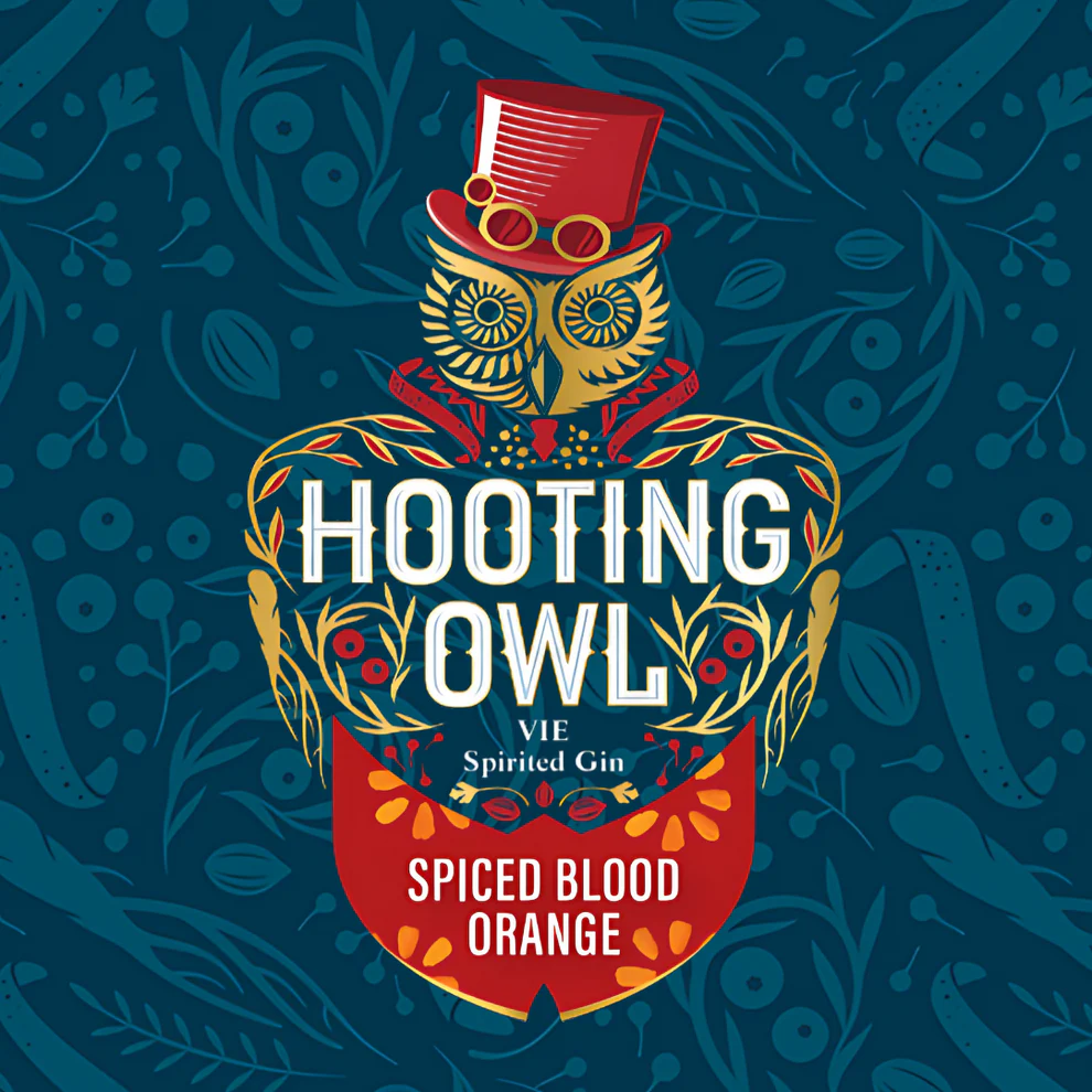 Hooting Owl Distillery's Spiced Blood Orange Gin - Image 4