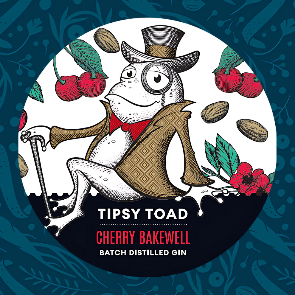 Tipsy Toad's Cherry Bakewell Gin - Image 3
