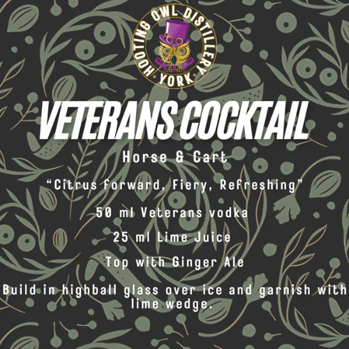 Hooting Owl Distillery's Veterans Vodka - Image 3