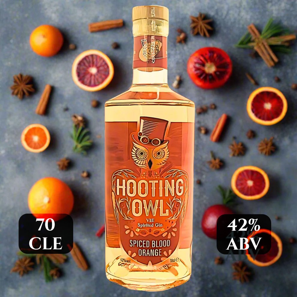 Hooting Owl Distillery's Spiced Blood Orange Gin